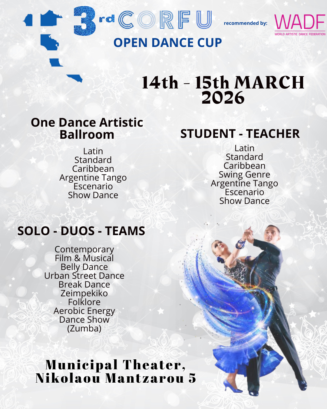 3rd corfu open dance cup